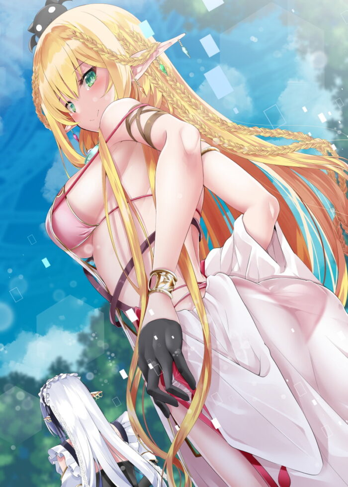 二次元　エルフ　貧乳 