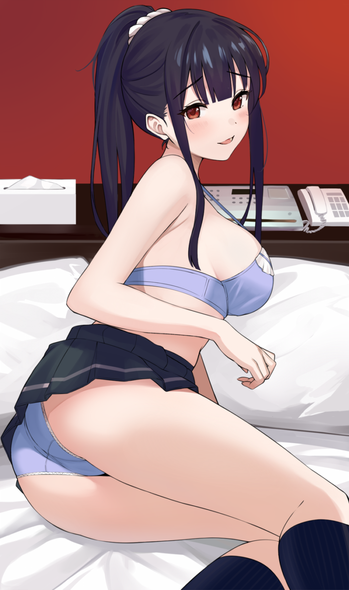 ポニーテールエロ 二次】清く美しい凛とした黒髪ポニーテールのエロ画像まとめ Part2 | 二次エロ喫茶