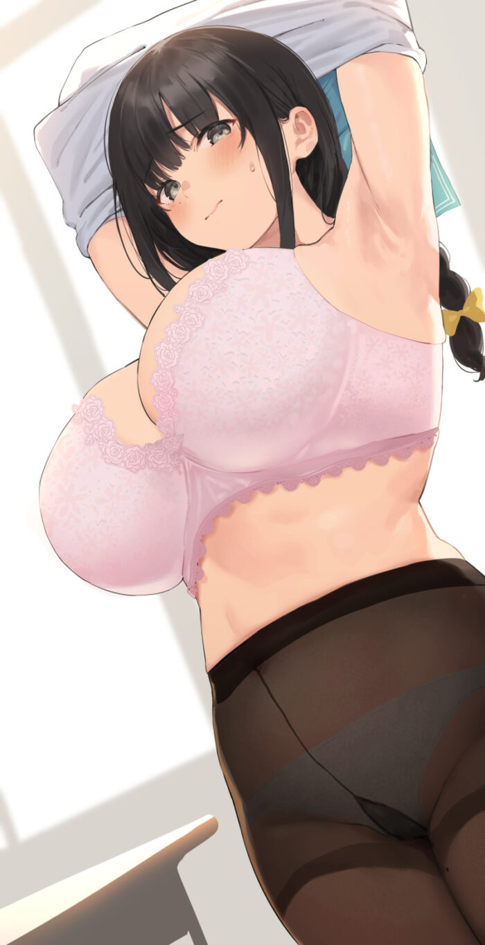 二次】たわわな巨乳を支えるブラジャーのエロ画像まとめ Part2 | 二次エロ喫茶