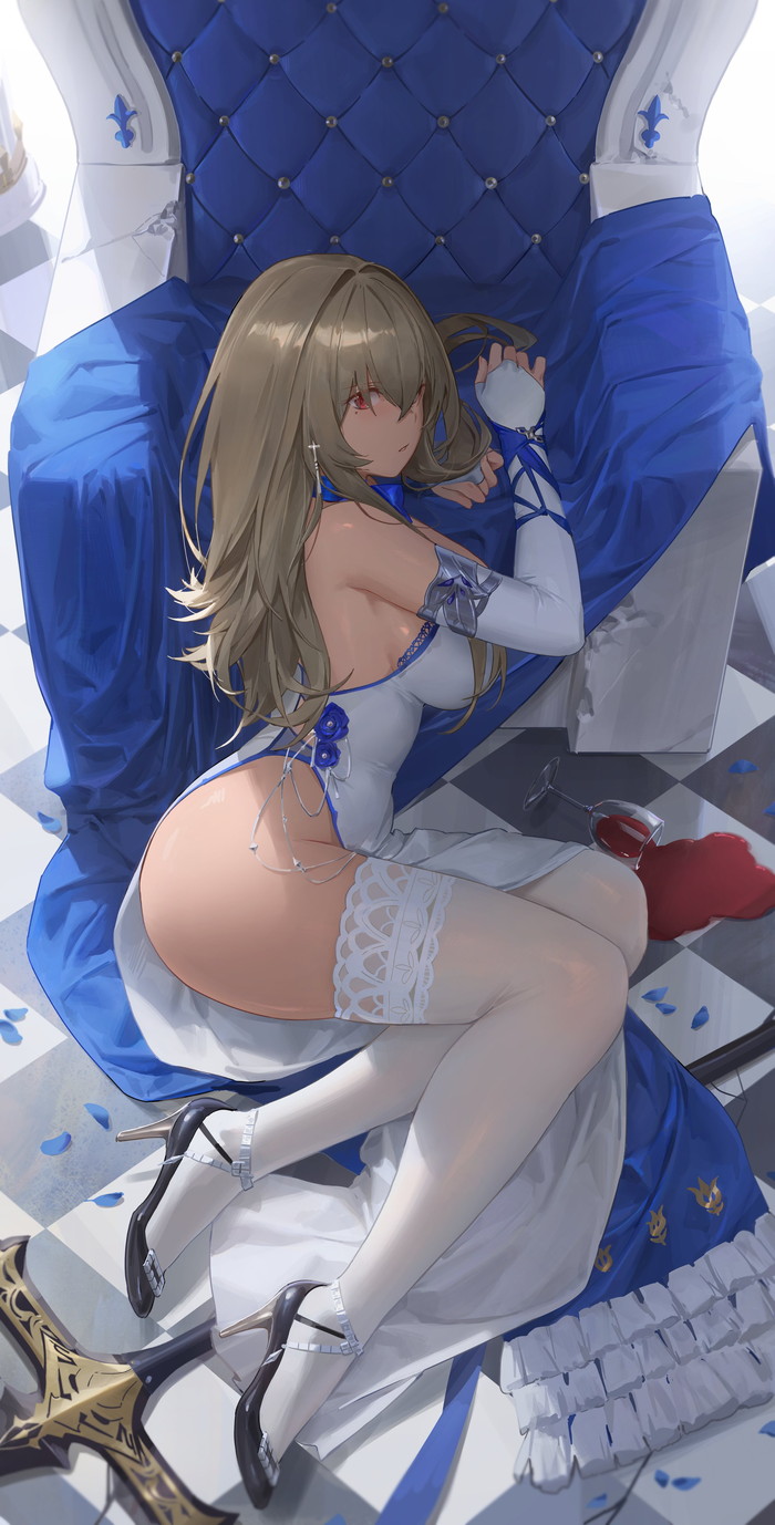【二次】ウエディングドレス、セクシードレスのエロ画像 Part９