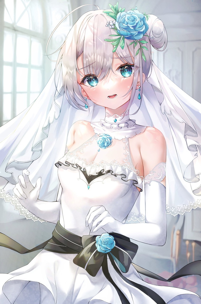 【二次】ウエディングドレス、セクシードレスのエロ画像 Part９