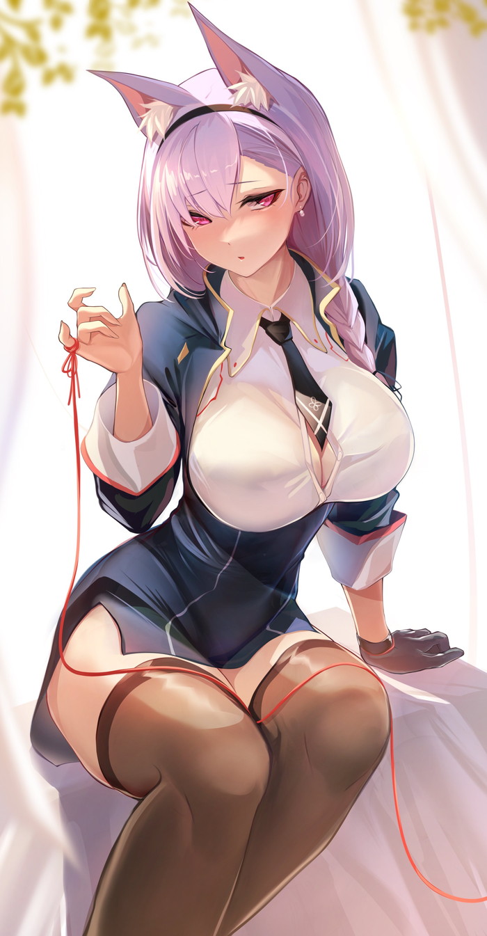 二次元ニーソックスのエロ画像がほしい Part２４