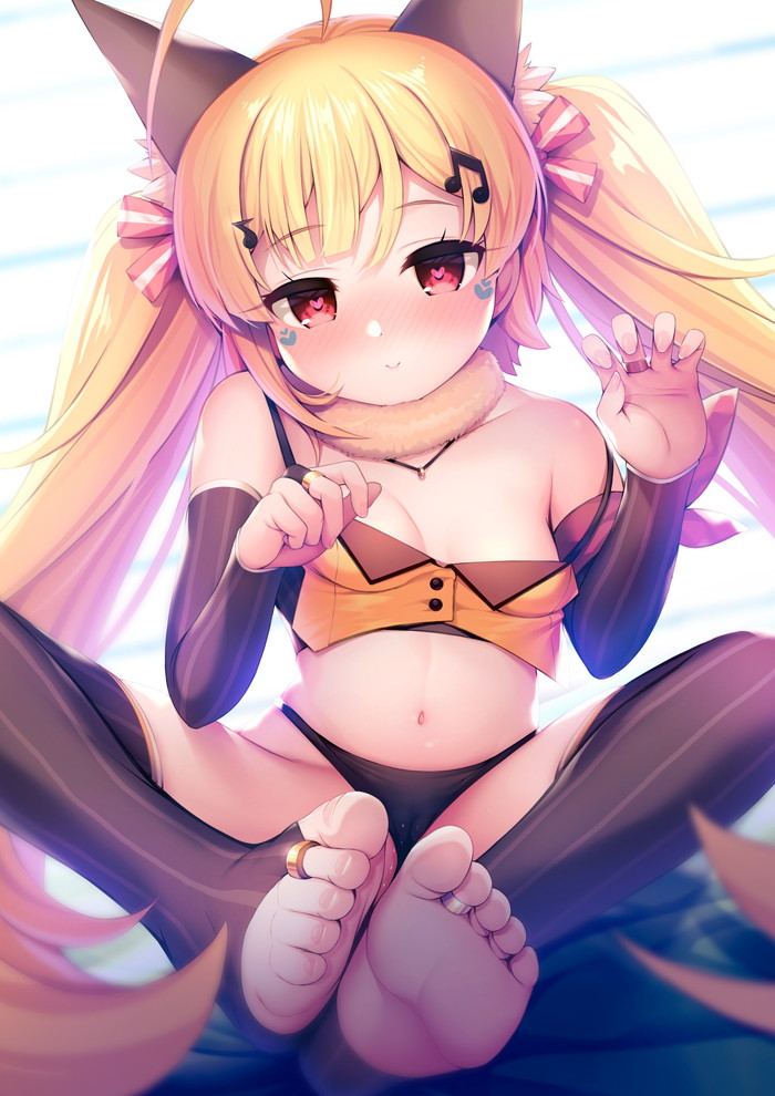 【二次】猫耳、狐耳などが生えたケモミミっ娘たちのエロ画像 Part５９
