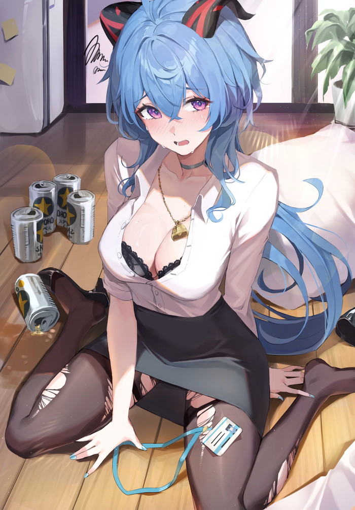 青い髪のキャラ、女の子の二次エロ画像 Part１７