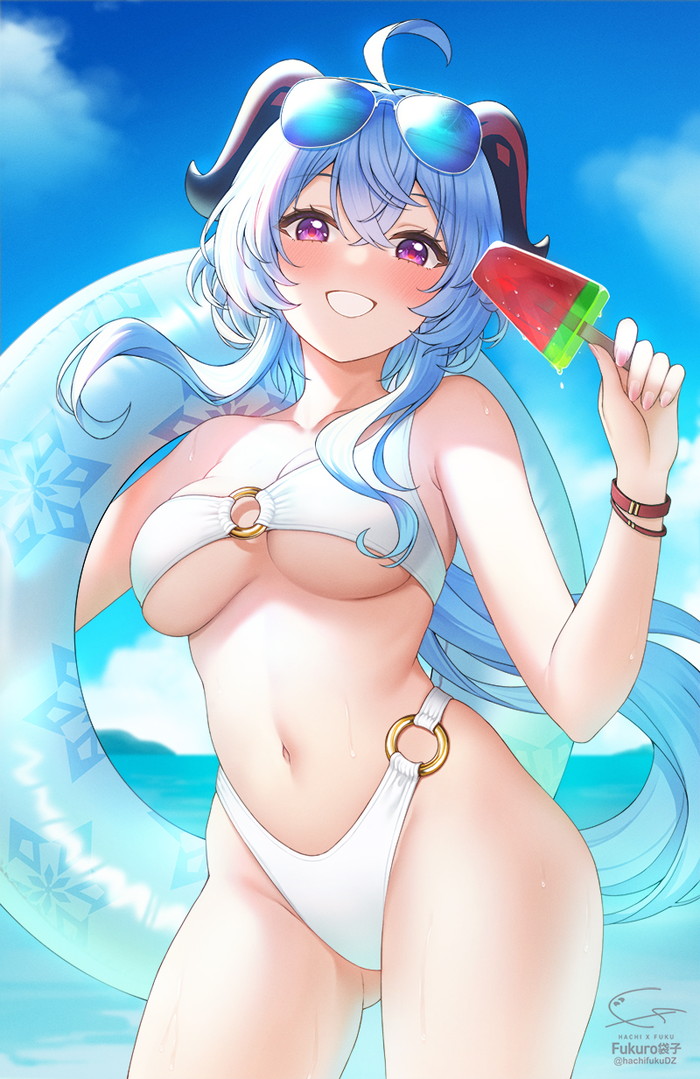 青い髪のキャラ、女の子の二次エロ画像 Part１７