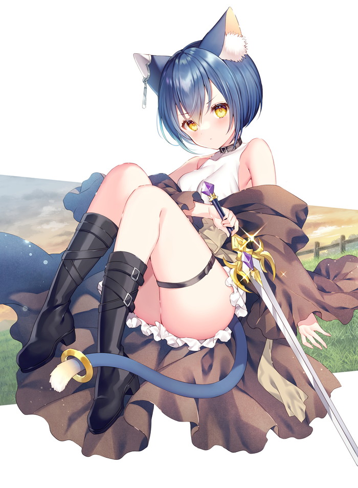 青い髪のキャラ、女の子の二次エロ画像 Part１７