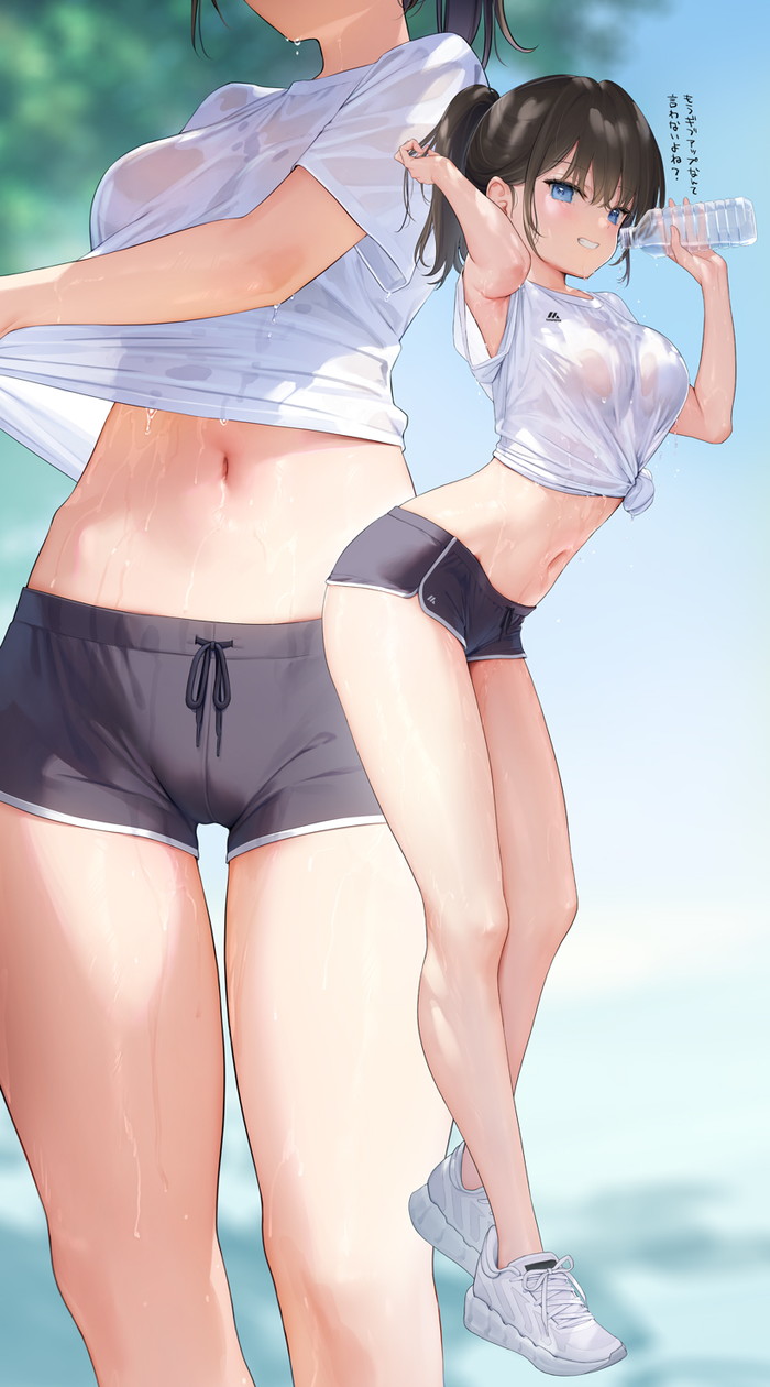 【二次】夏も近いしショートパンツを履いた女の子のエロ画像を貼ってく Part2