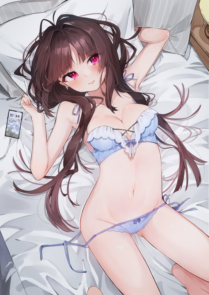 【二次】パンティーや水着の紐がシュルリとほどけてるエロ画像が興奮する Part2