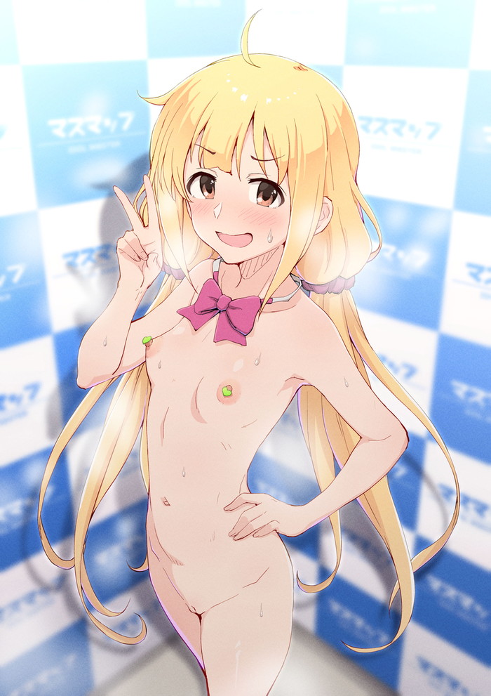 裸の状態で恥ずかしそうな女の子がエッチな二次エロ画像 Part2