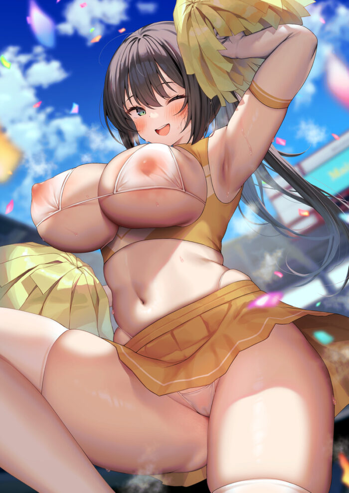 【二次】エッチな白ニーソのエロ画像をおくれ Part7